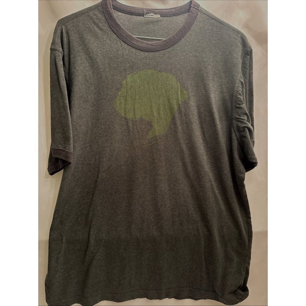 Vintage Green BullDog Profile Bulldog T-Shirt Men’s Size XL VGUC CHARITY